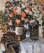 Alexander Yakovlevich GOLOVIN Rose and China oil painting